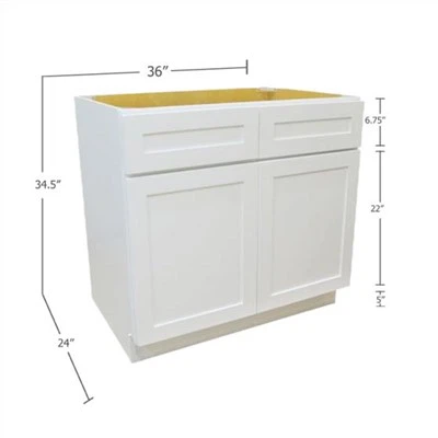 Gabinete base de 36 polegadas