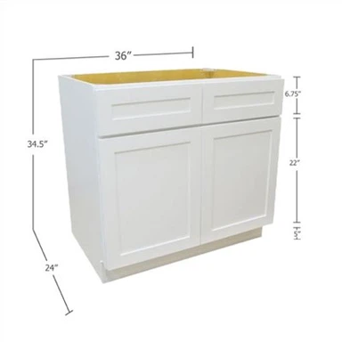 Gabinete base de 36 polegadas